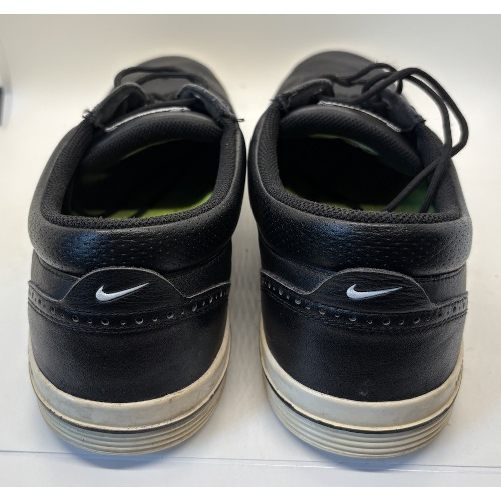 Rare NIKE GOLF Leather Dress Shoes Spikeless Wingtip - Picture 4 of 7
